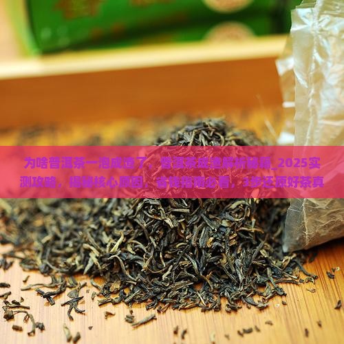 为啥普洱茶一泡成渣了