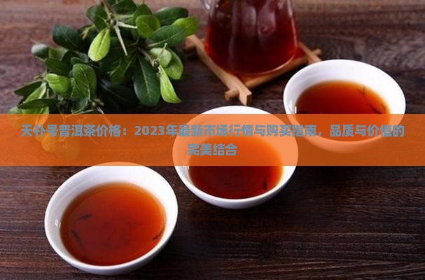 天朴号普洱茶价格