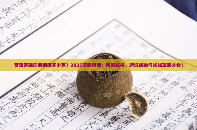 普洱茶降血脂多少克