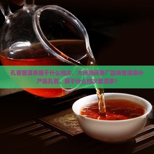 孔茗普洱茶属于什么档次