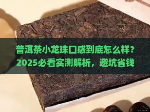 普洱茶小龙珠口感