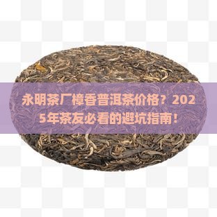 永明茶厂樟香普洱茶价格