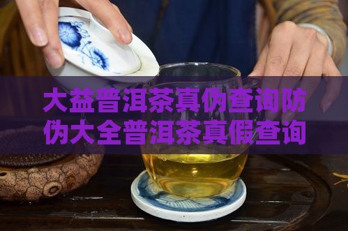 大益茶普洱茶真伪查询