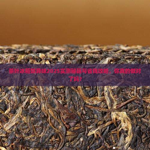 茶叶冰箱除异味