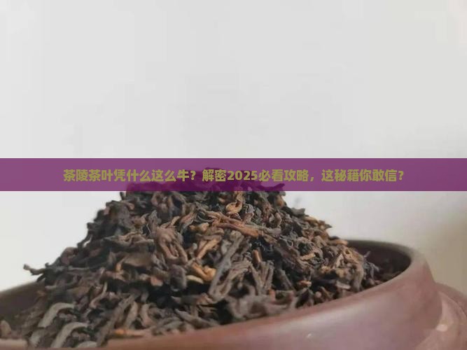 茶陵的茶叶为什么出名 茶陵的茶叶为什么出名