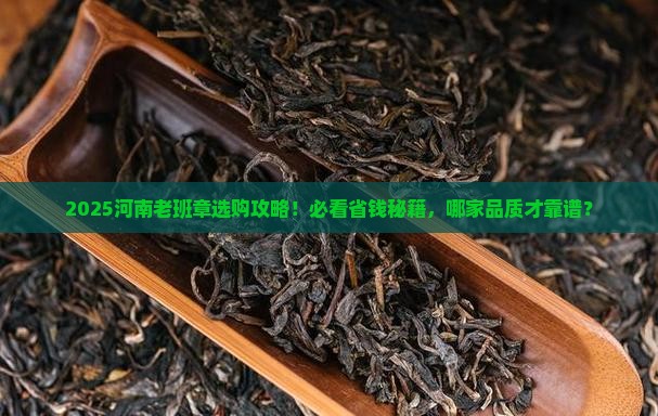 河南老班章哪家品质好