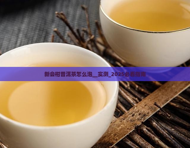 新会柑普洱茶怎么泡