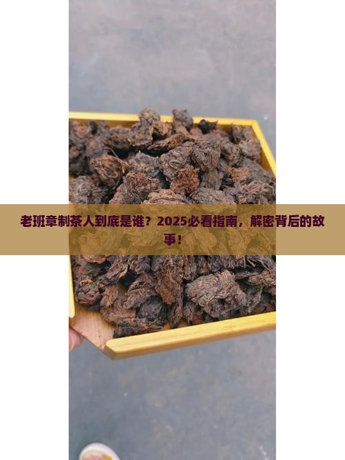 老班章制茶人是什么人