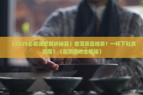 普洱茶是一种什么茶减肥