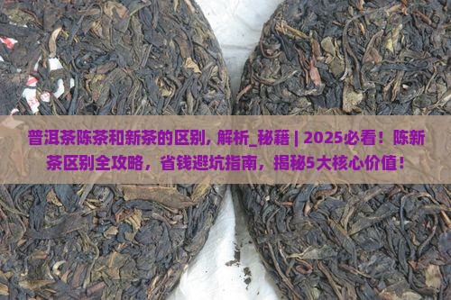 普洱茶陈茶和新茶的区别