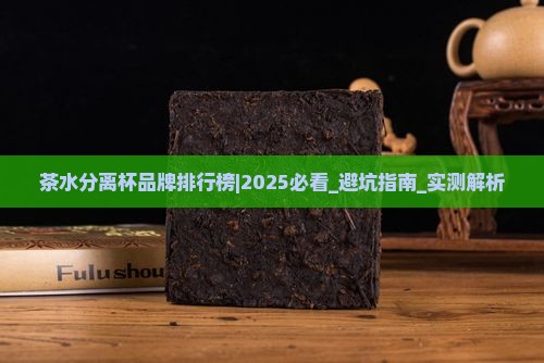 茶水分离杯品牌排行榜
