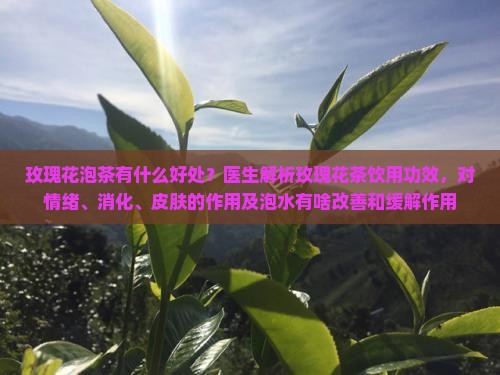 玫瑰花泡茶的好处是什么