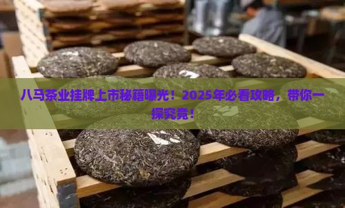 八马茶业挂牌上市