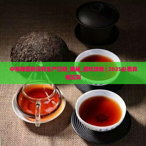 中茶牌圆茶没有生产日期