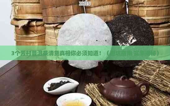 芳村普洱茶清货