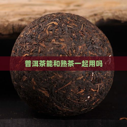 普洱茶能和熟茶一起用吗