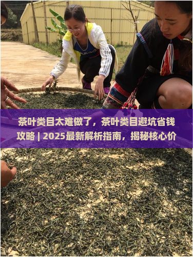 茶叶类目太难做了
