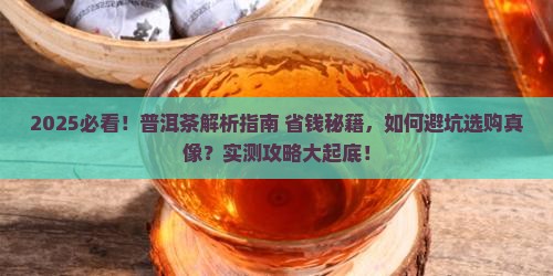 普洱茶知识讲解大全书推荐