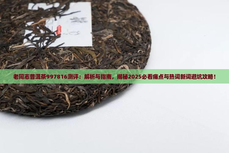 老同志普洱茶997816测评 老同志普洱茶997816测评