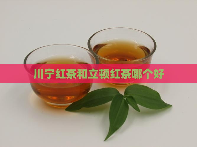 川宁红茶和立顿红茶哪个好