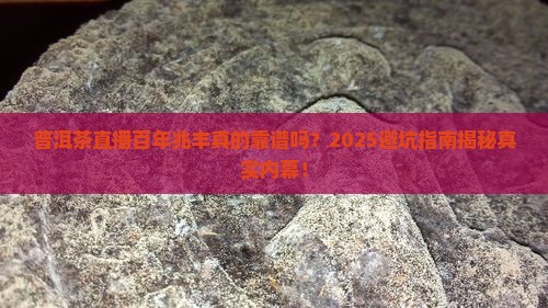 普洱茶直播百年兆丰