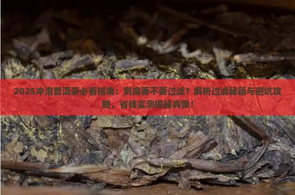 冲泡普洱茶要过滤吗