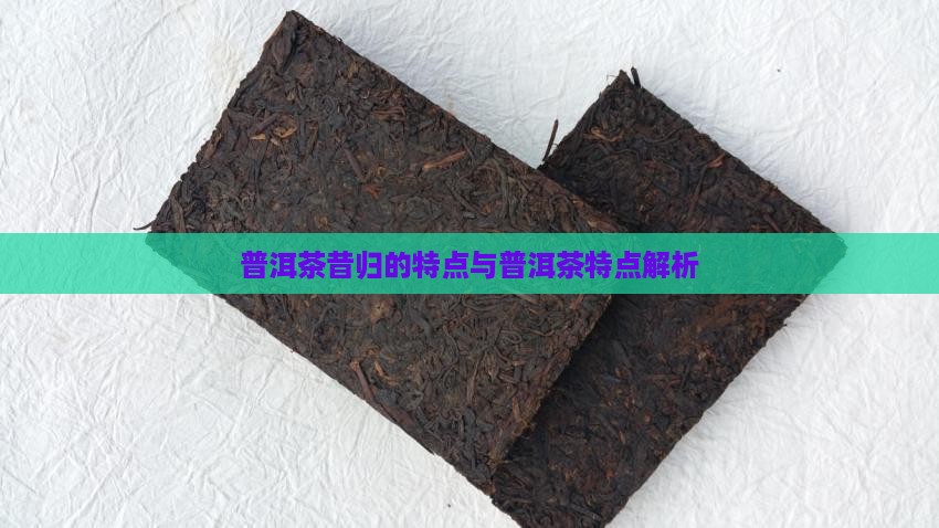 普洱赛昔归茶的特点