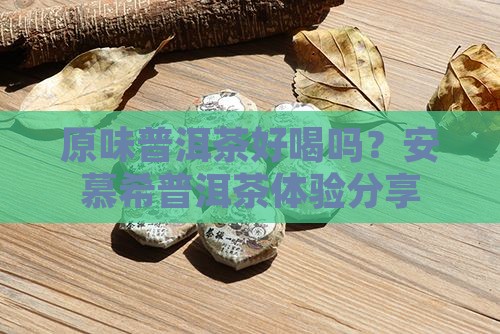安慕希原味普洱茶好喝吗