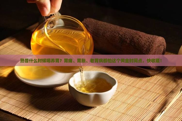 熟普什么时候喝养胃