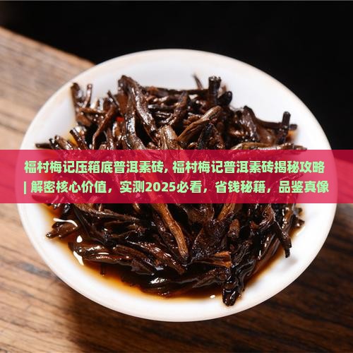 福村梅记压箱底普洱素砖