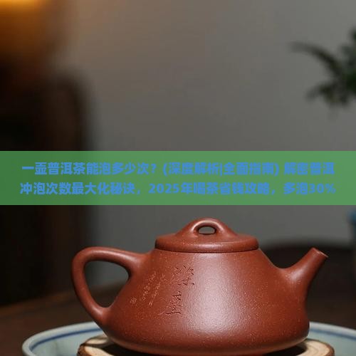 一壶普洱茶能泡多少次