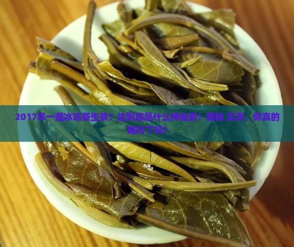2017年一盏冰岛茶生茶