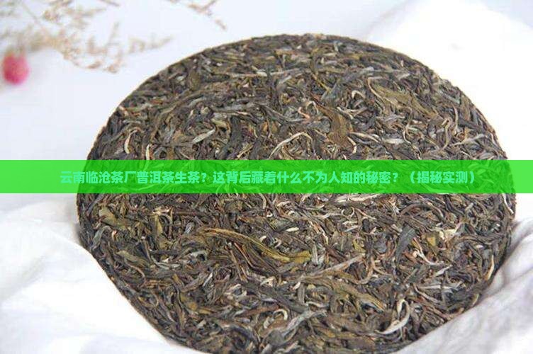 云南临沧茶厂普洱茶生茶