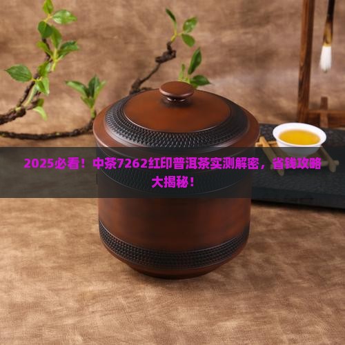 中茶7262红印普洱茶