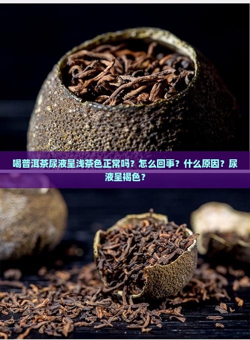 喝普洱茶尿液呈浅茶色