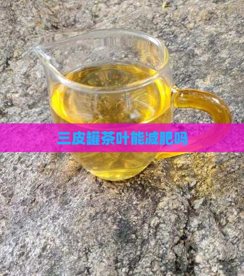 三皮罐茶叶能减肥吗