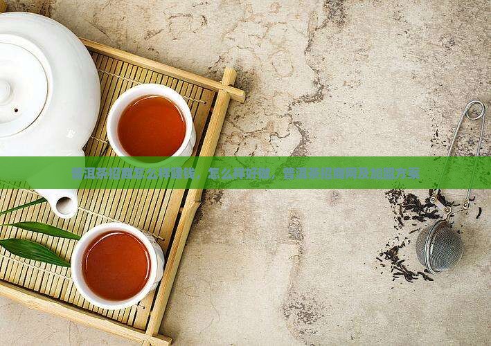 普洱茶招商怎么样