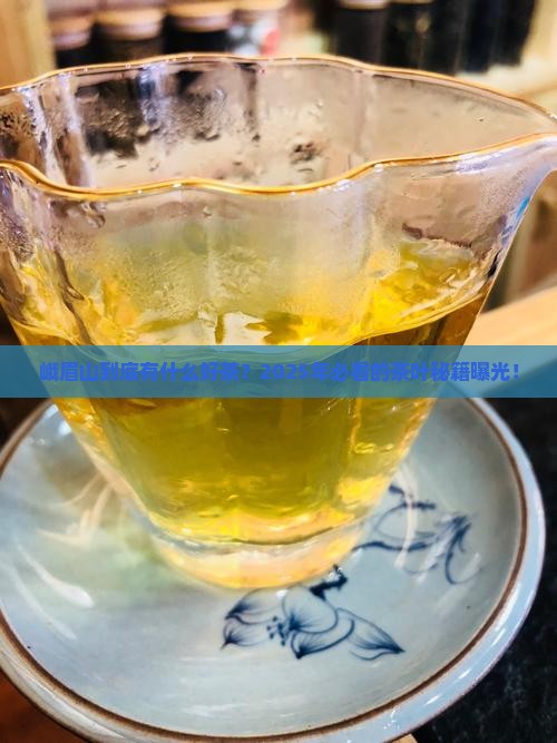 峨眉山什么茶叶