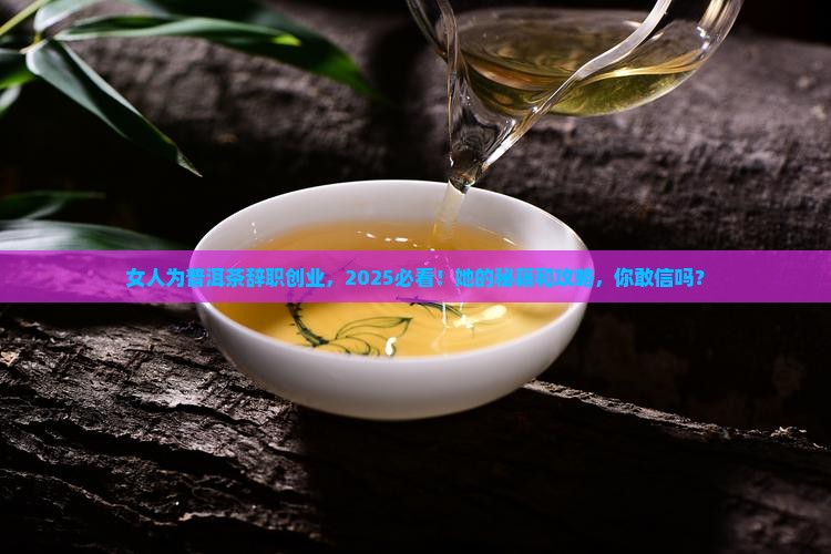 女人为普洱茶辞职创业