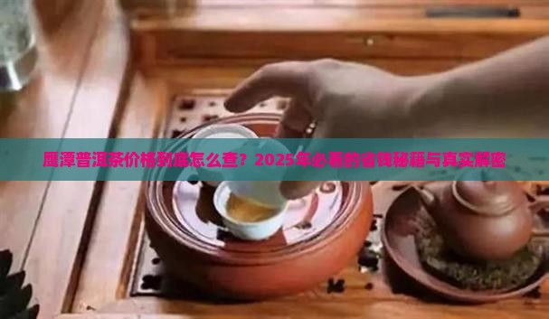 鹰潭普洱茶价格查询系统