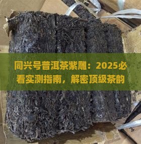 同兴号普洱茶紫雕