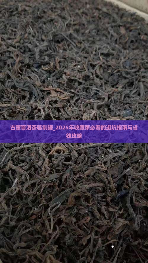 古董普洱茶瓠制罐