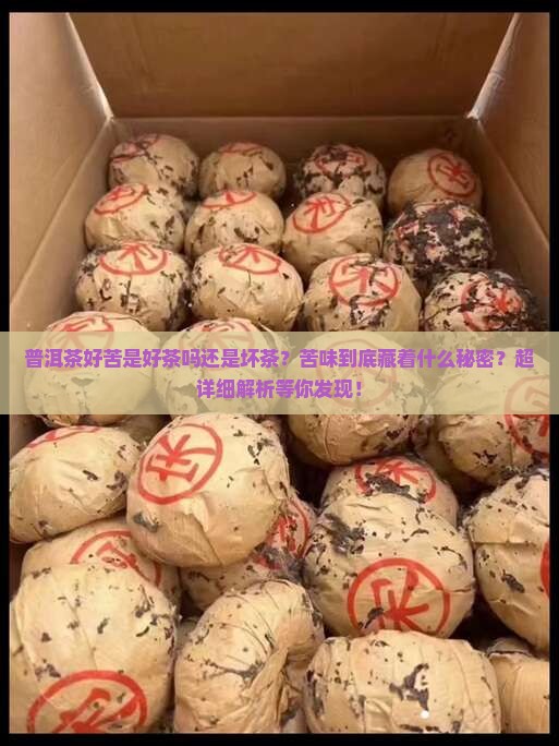 普洱茶好苦是好茶吗还是坏茶
