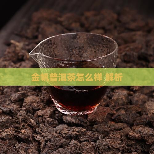 金帆普洱茶怎么样