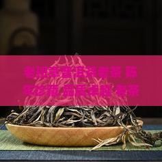 老班章普洱茶老茶