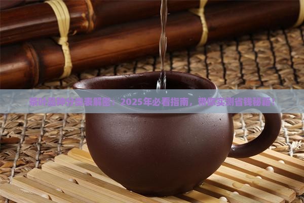 茶叶品种分类表
