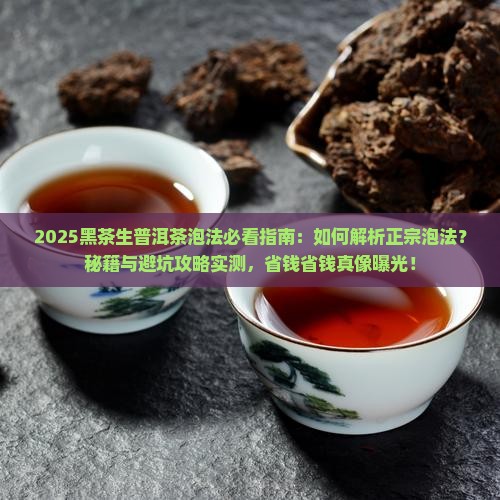 黑茶生普洱茶泡法