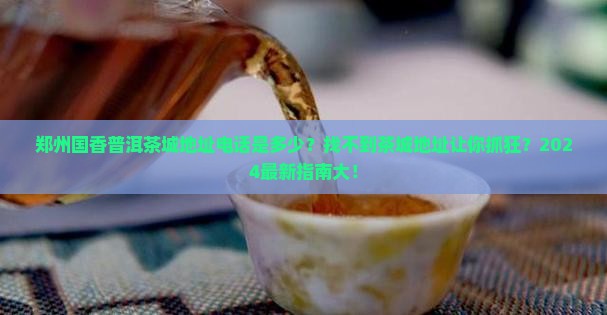 郑州国香普洱茶城地址电话