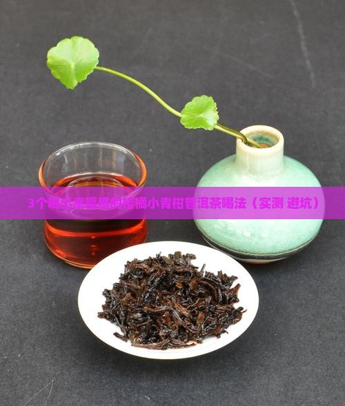 桔橘小青柑普洱茶