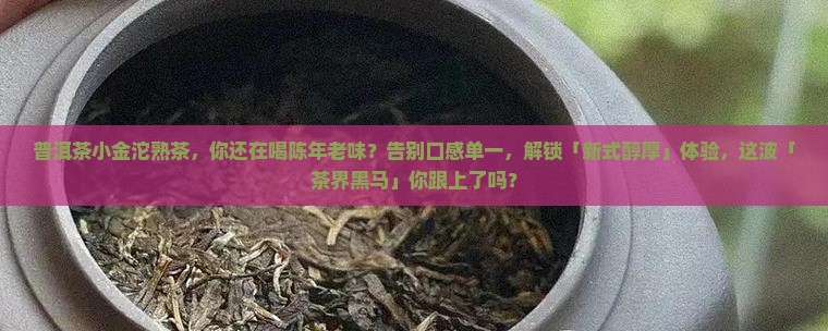 普洱茶小金沱熟茶